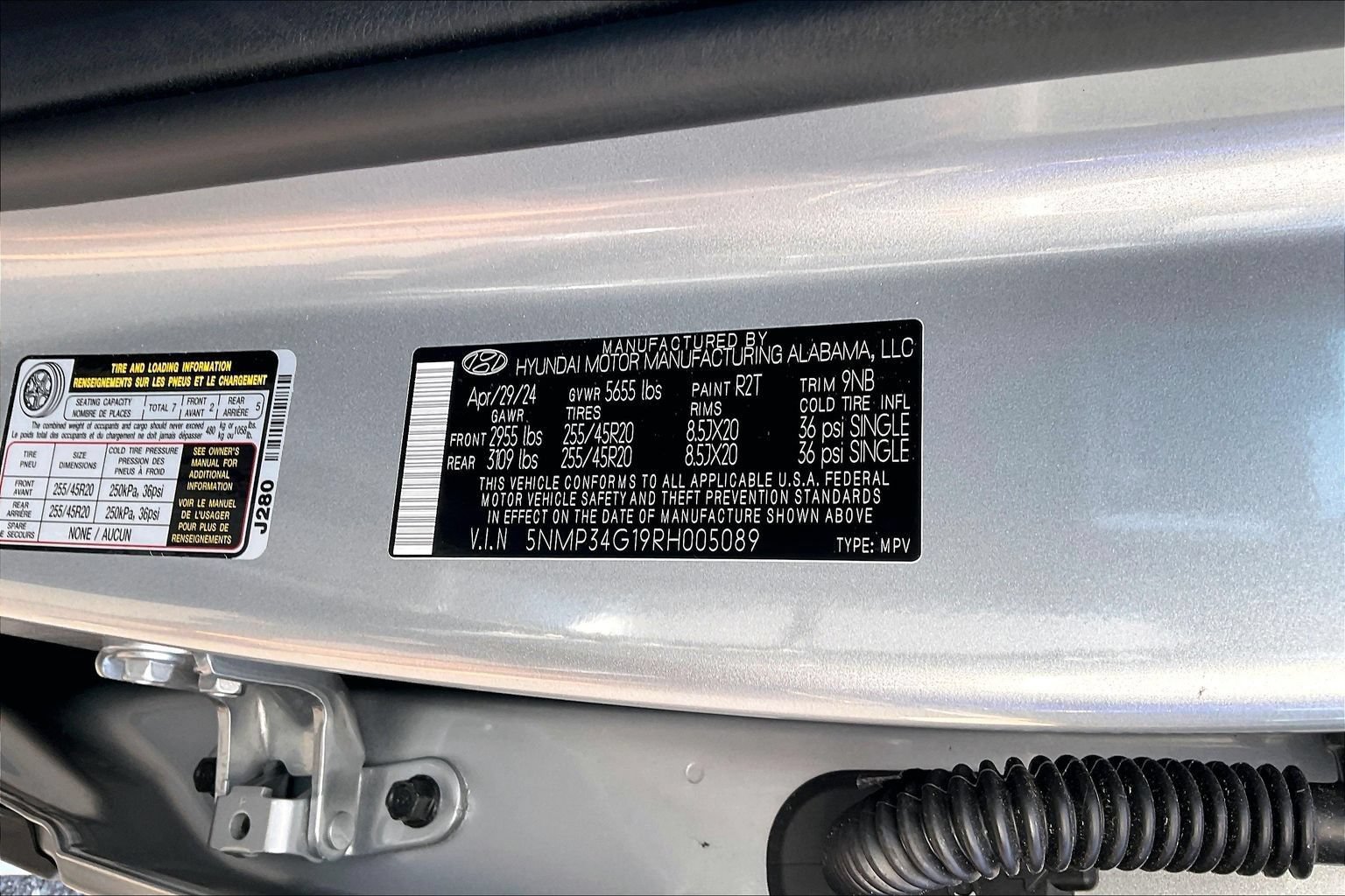 Certified 2024 Hyundai Santa Fe Limited FWD image 19