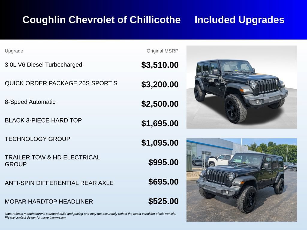 Used 2022 Jeep Wrangler Unlimited Sport AWD/4WD image 3