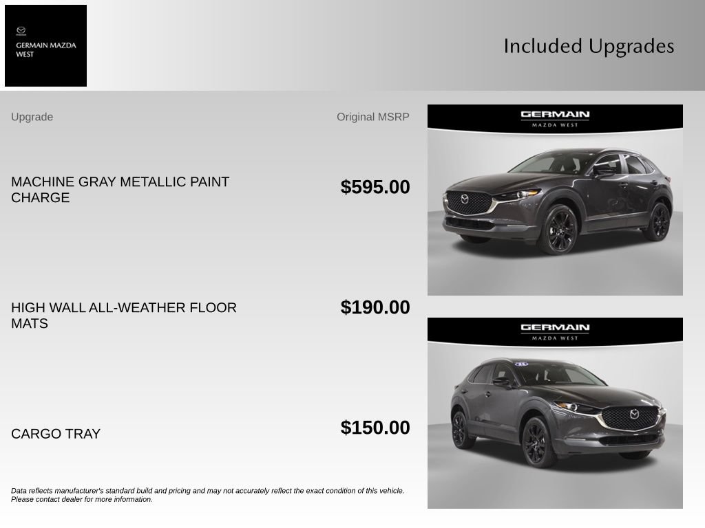 Certified 2025 MAZDA CX-30 AWD 2.5 S w/ Select Sport Pkg image 11
