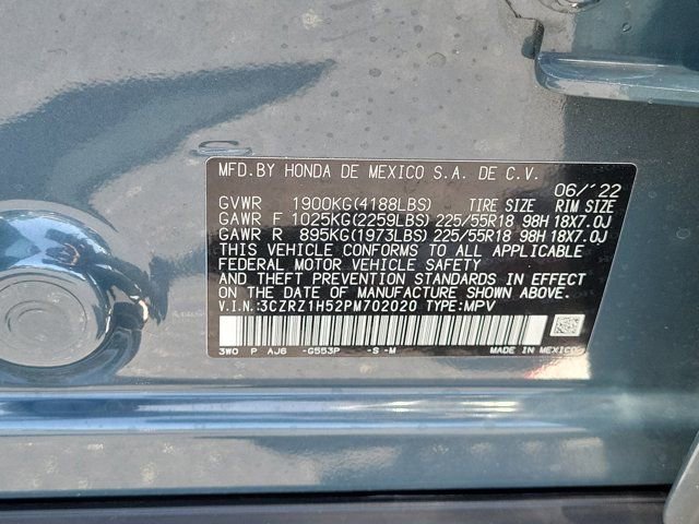 Certified 2023 Honda HR-V Sport image 34
