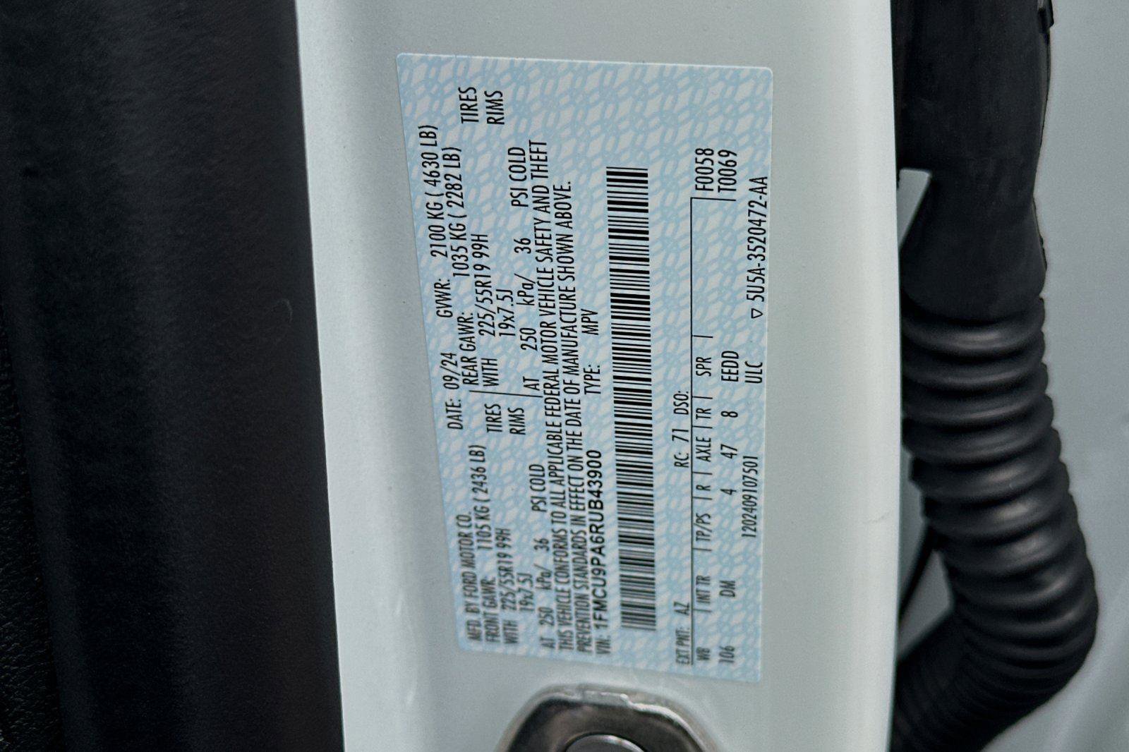 New 2024 Ford Escape ST-Line Elite w/ Premium Technology Package image 22