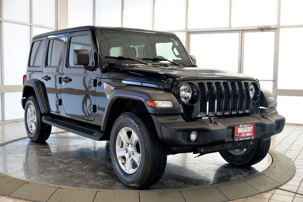 Used 2021 Jeep Wrangler Unlimited Sport image 2