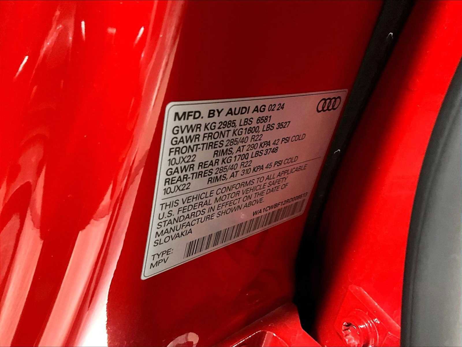 Used 2024 Audi SQ8 Prestige image 35