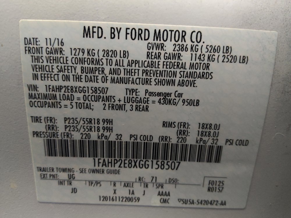 Used 2016 Ford Taurus SEL w/ Equipment Group 201A image 33