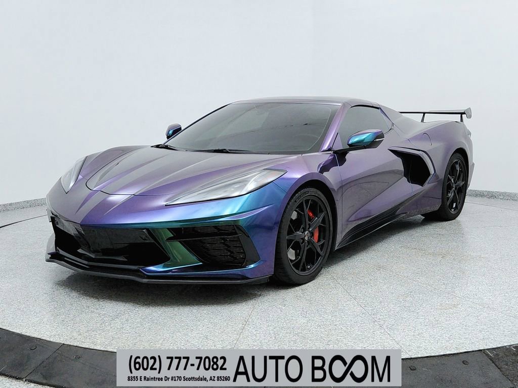 Used 2022 Chevrolet Corvette Stingray Premium Conv w/ Z51 Performance Package RWD image 1