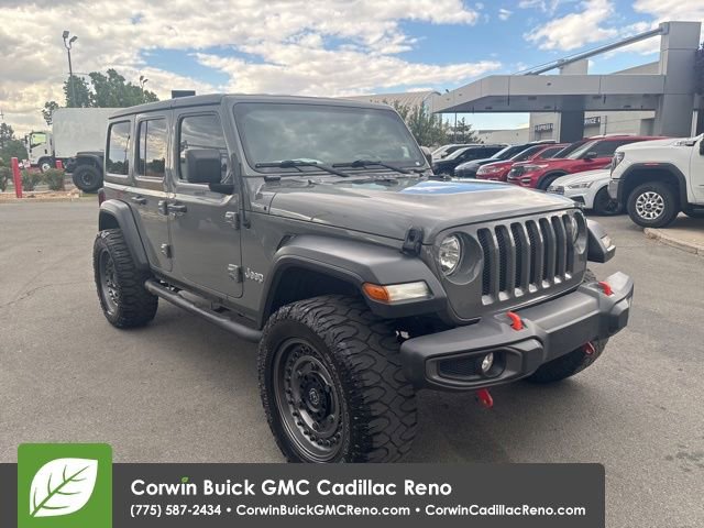Used 2018 Jeep Wrangler Unlimited Sport S AWD/4WD image 4
