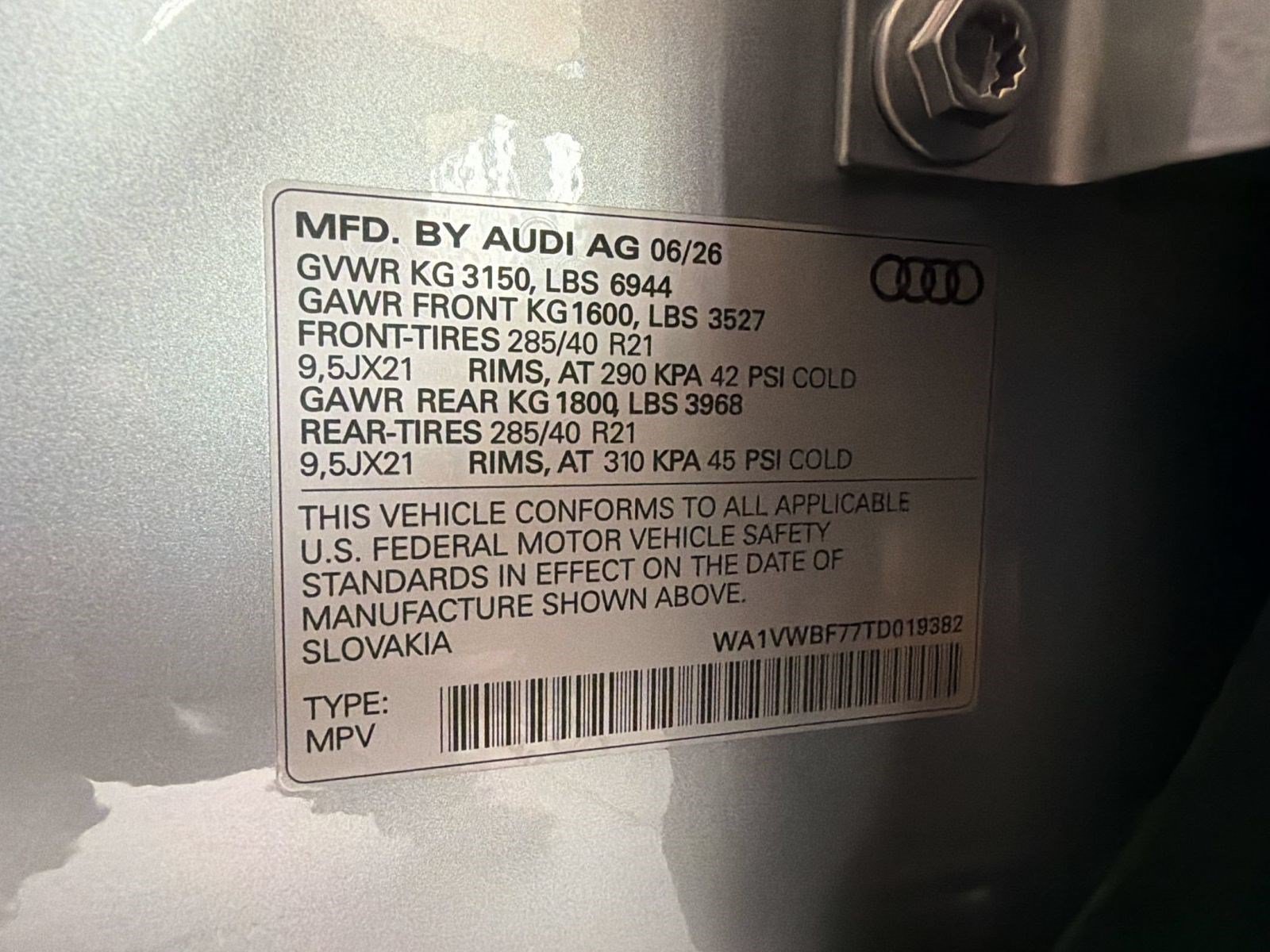 New 2026 Audi SQ7 Prestige AWD/4WD image 26
