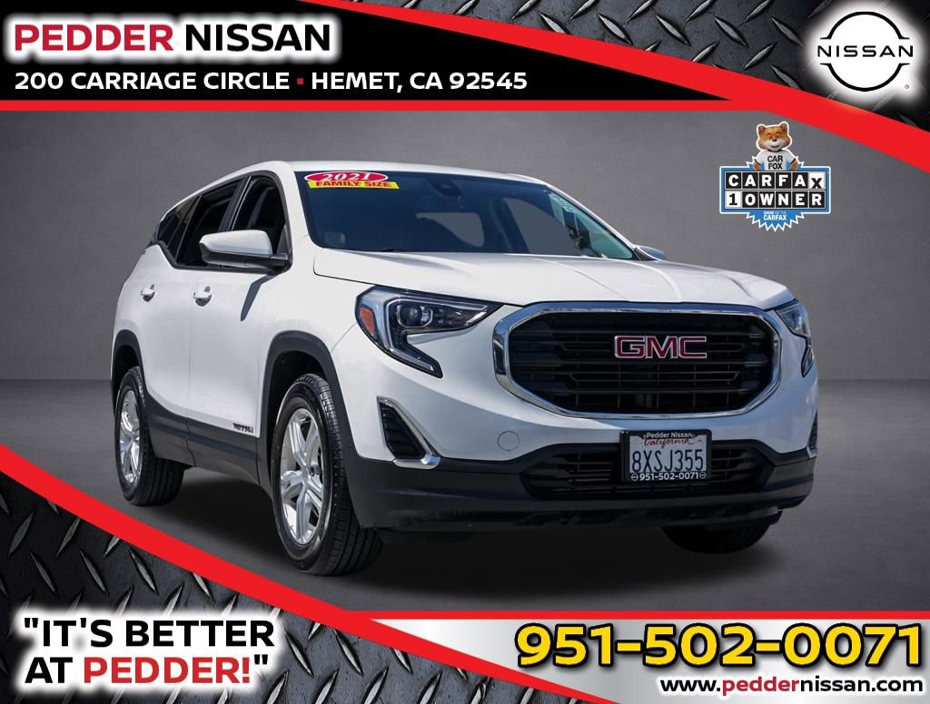 Used 2021 GMC Terrain SLE
