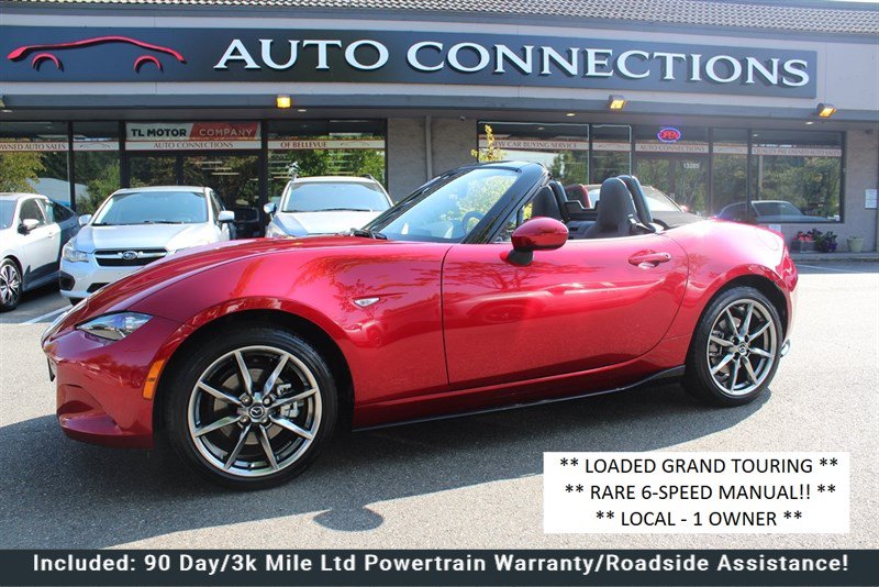 Used 2022 MAZDA MX-5 Miata Grand Touring RWD image 1