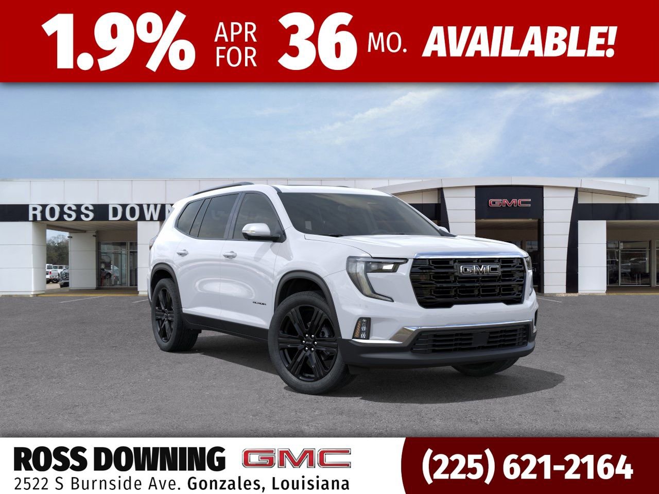 New 2026 GMC Acadia Elevation w/ Black Edition image 1