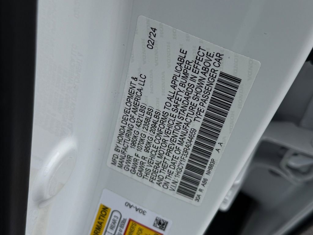 Used 2024 Honda Accord EX image 37