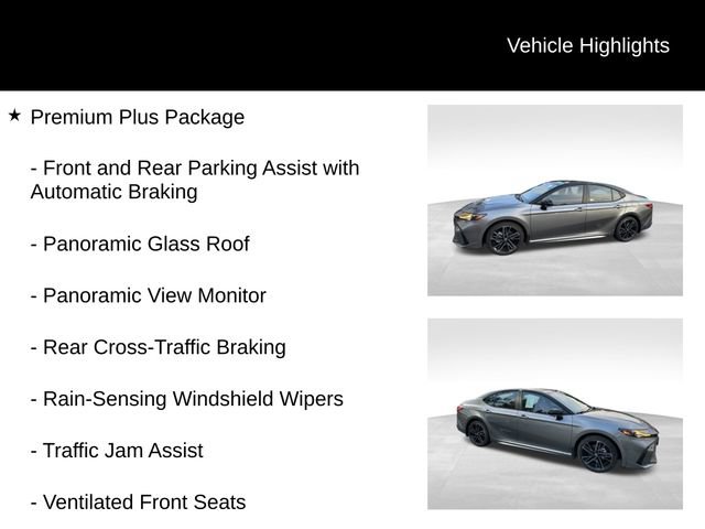 Certified 2026 Toyota Camry XSE w/ Premium Plus Package AWD/4WD image 10