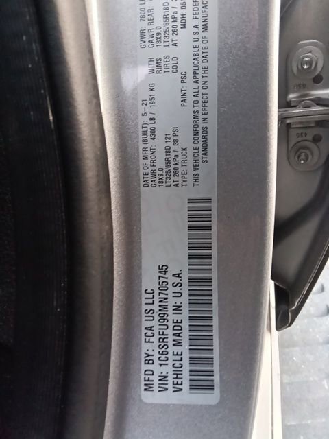 Used 2021 RAM 1500 TRX w/ TRX Level 2 Equipment Group image 61