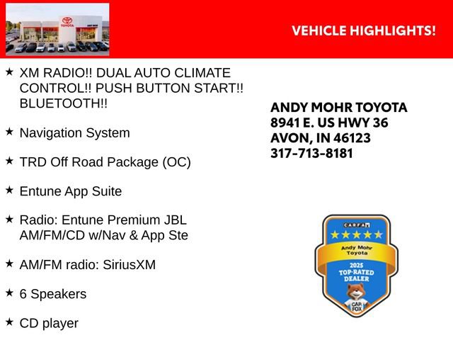 Used 2018 Toyota Tacoma TRD Off-Road AWD/4WD image 2