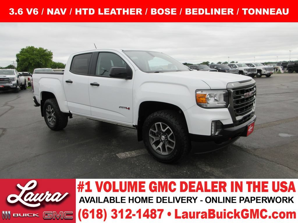 Used 2021 GMC Canyon AT4 AWD/4WD image 1
