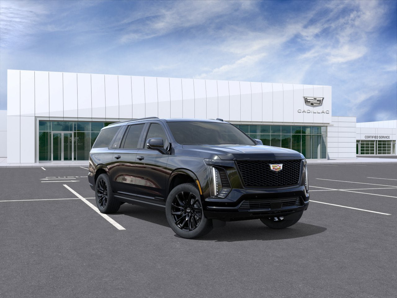New 2026 Cadillac Escalade ESV Sport w/ LPO, ONYX Package AWD/4WD image 25