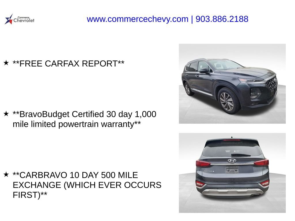 Used 2020 Hyundai Santa Fe SEL w/ Convenience Package image 4
