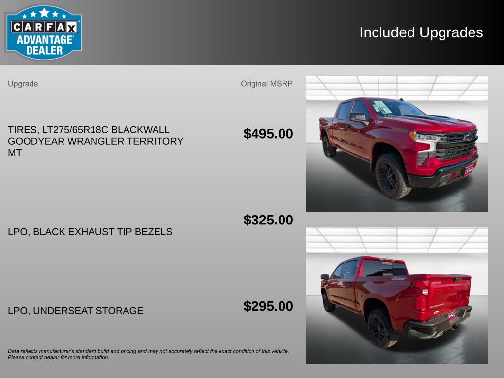 Used 2025 Chevrolet Silverado 1500 LT Trail Boss w/ Convenience Package II AWD/4WD image 6