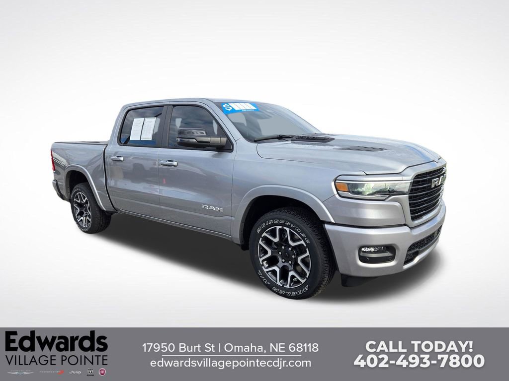 Used 2025 RAM 1500 Laramie w/ Sport Appearance Package AWD/4WD video 1