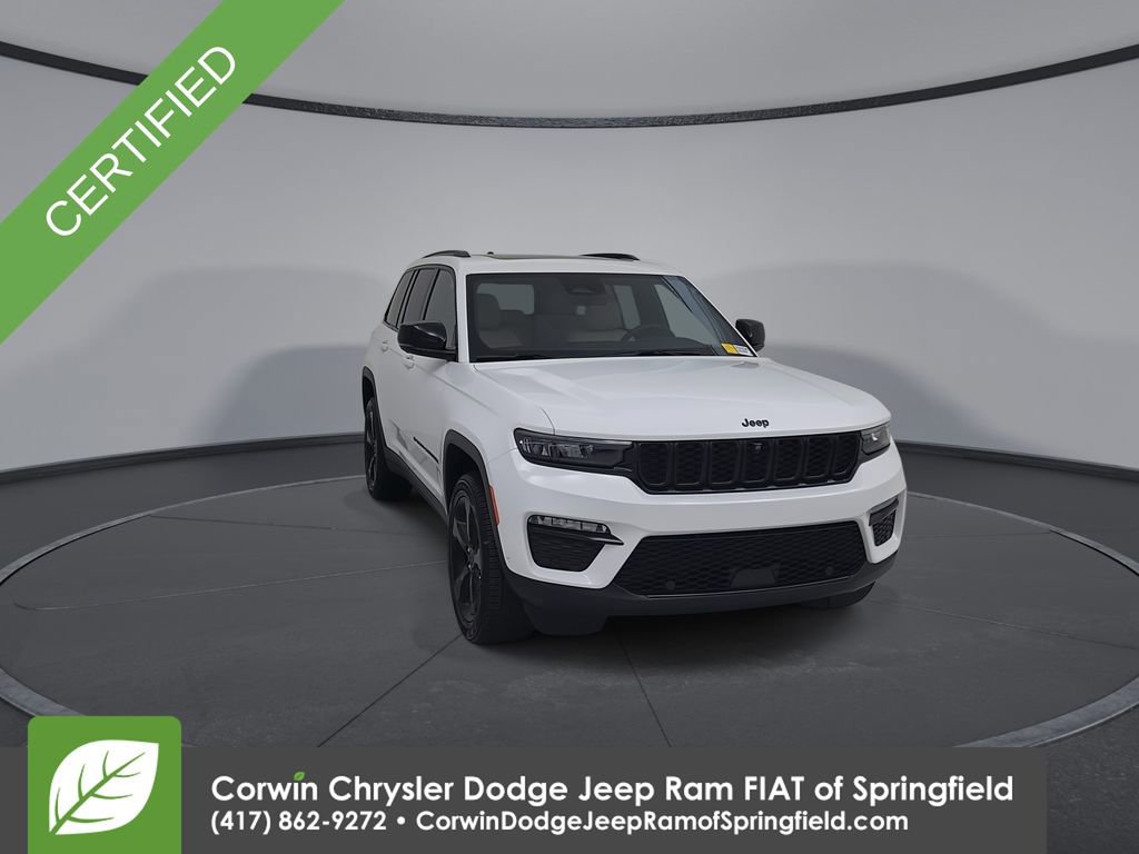 Certified 2024 Jeep Grand Cherokee Limited w/ Luxury Tech Group II AWD/4WD image 3