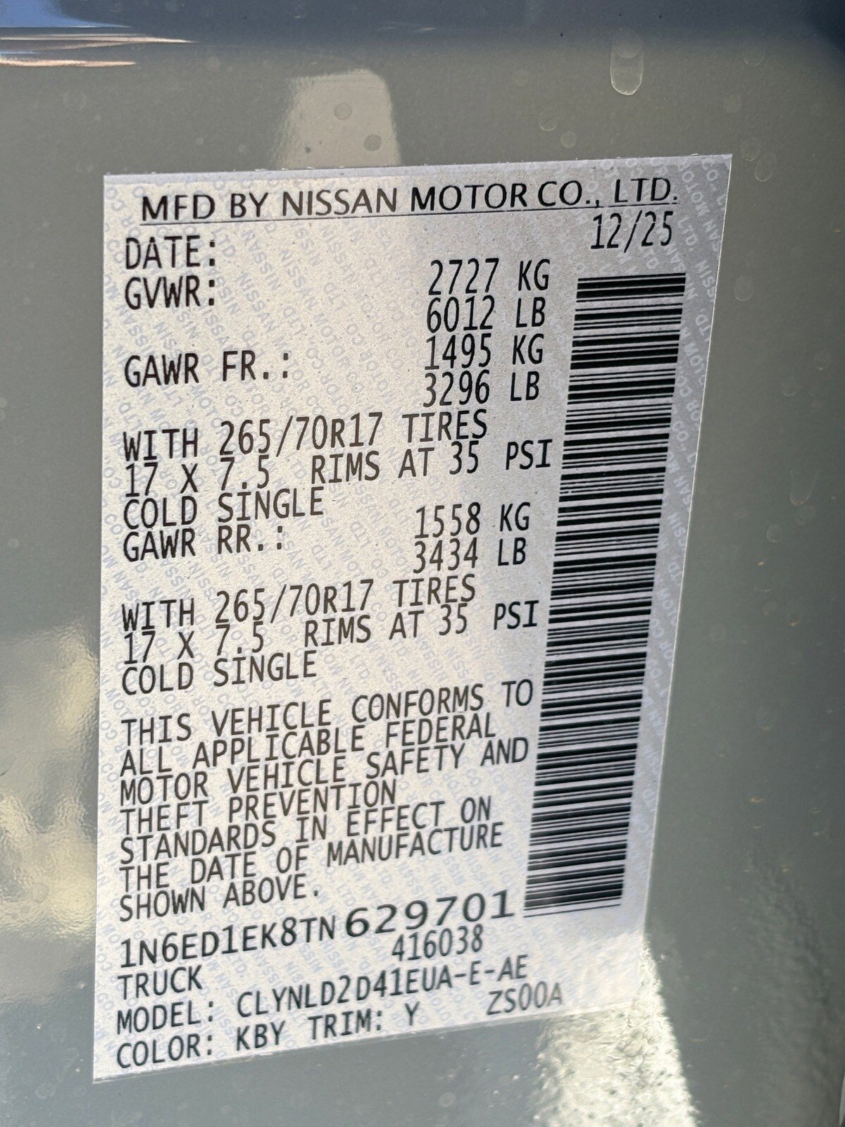 New 2026 Nissan Frontier PRO-4X w/ Pro Premium Package image 31