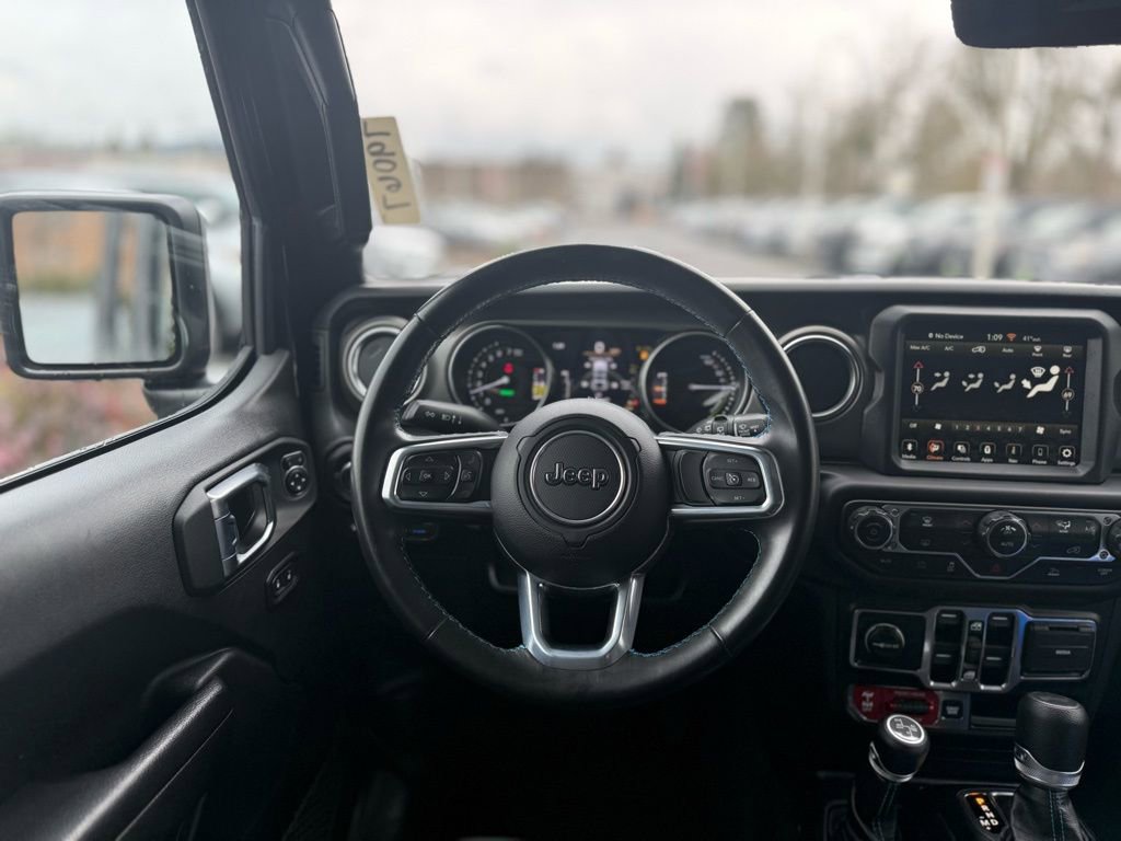 Used 2022 Jeep Wrangler Unlimited Rubicon 4xe w/ Steel Bumper Group image 24