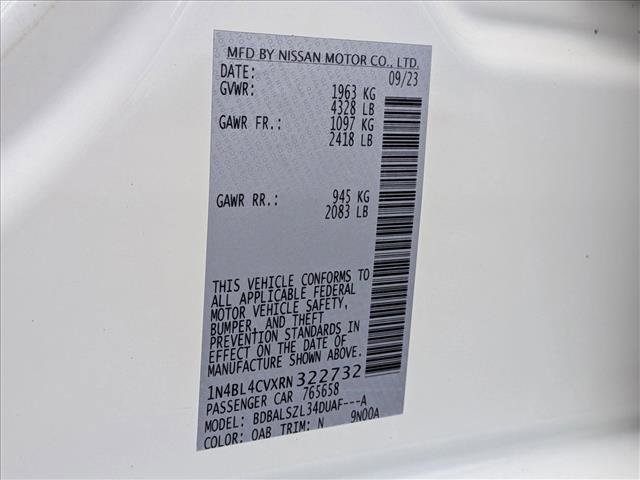 Used 2024 Nissan Altima 2.5 SR w/ SR Premium Package image 25