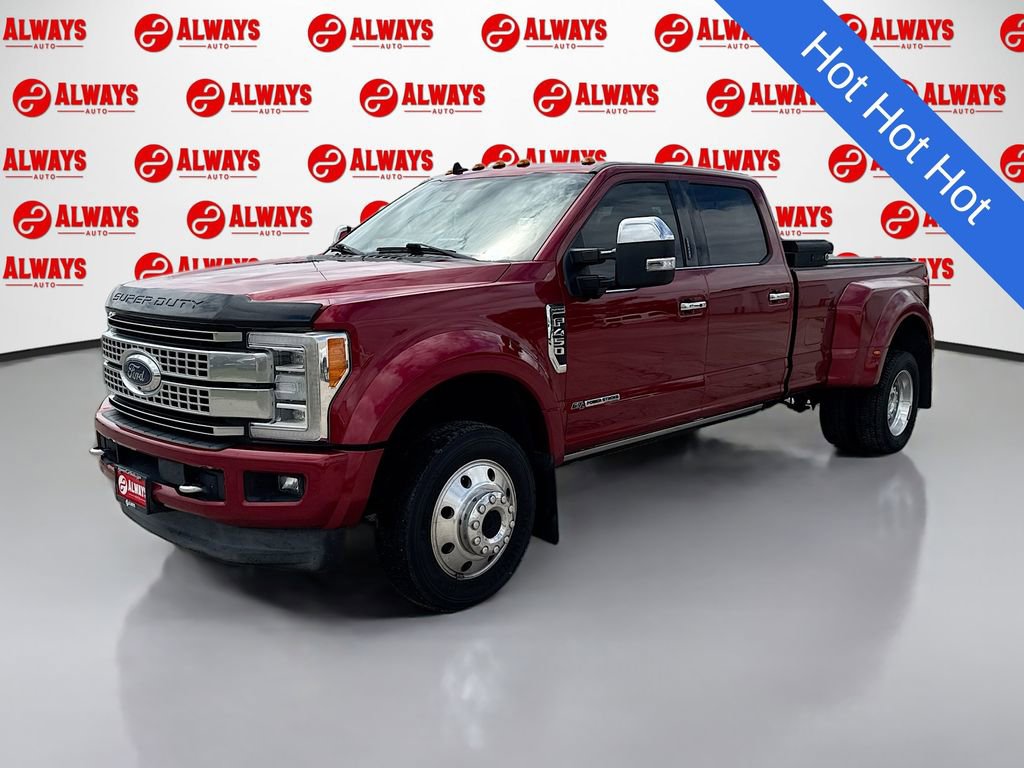 Used 2019 Ford F450 Platinum w/ Platinum Ultimate Package AWD/4WD image 1