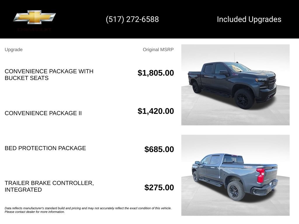 Used 2020 Chevrolet Silverado 1500 LT Trail Boss AWD/4WD image 5