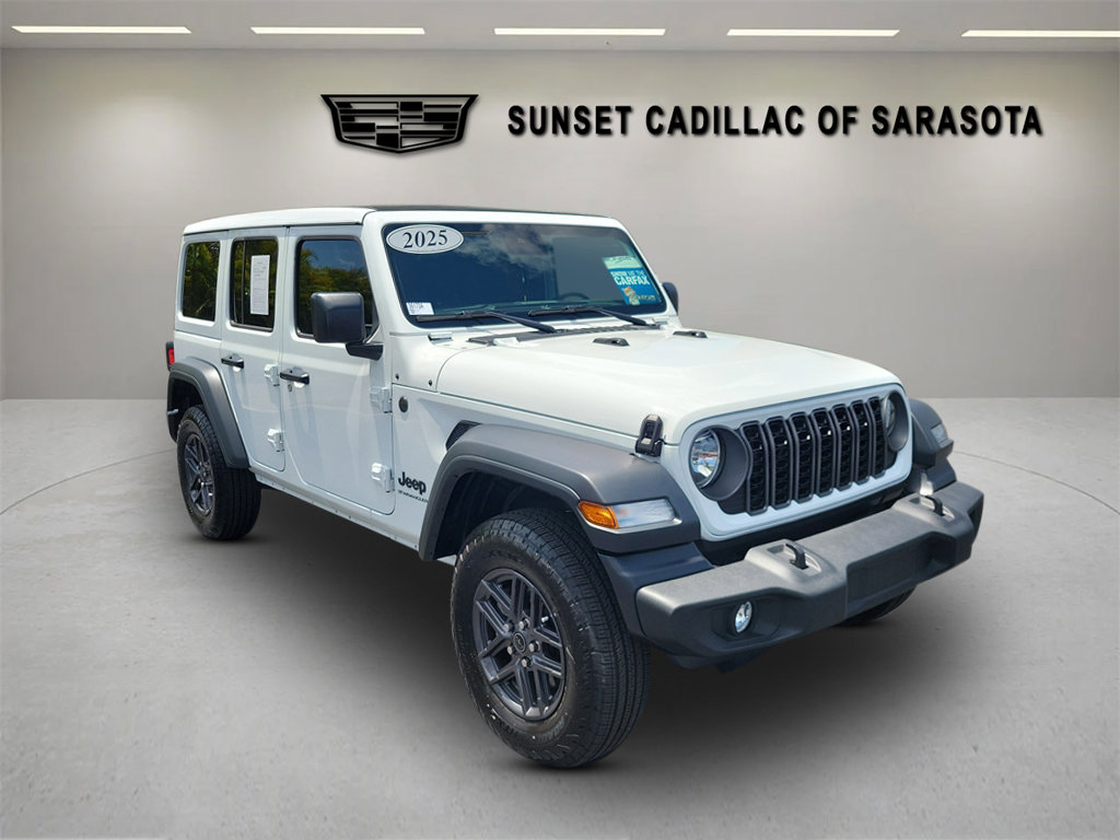 Used 2025 Jeep Wrangler Unlimited Sport AWD/4WD image 1