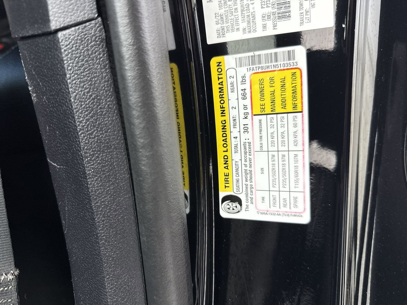 Used 2022 Ford Mustang Premium RWD image 44