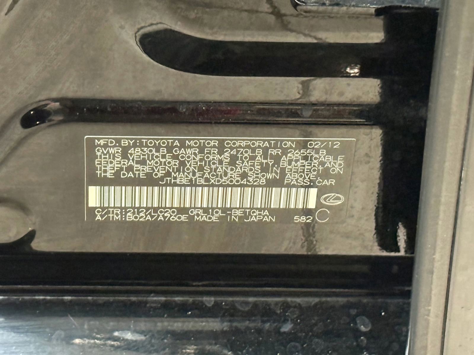 Used 2013 Lexus GS 350 w/ Premium Pkg image 40