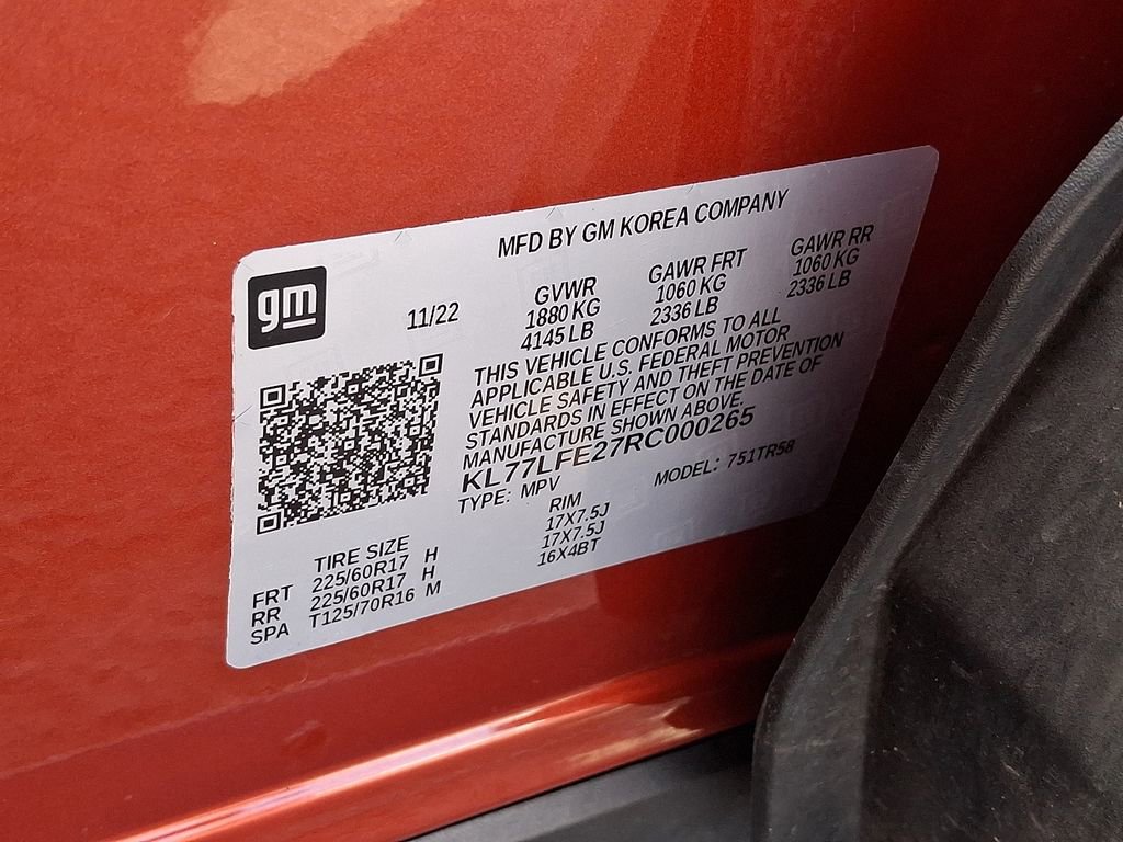 Used 2024 Chevrolet Trax LS w/ LS Convenience Package image 28