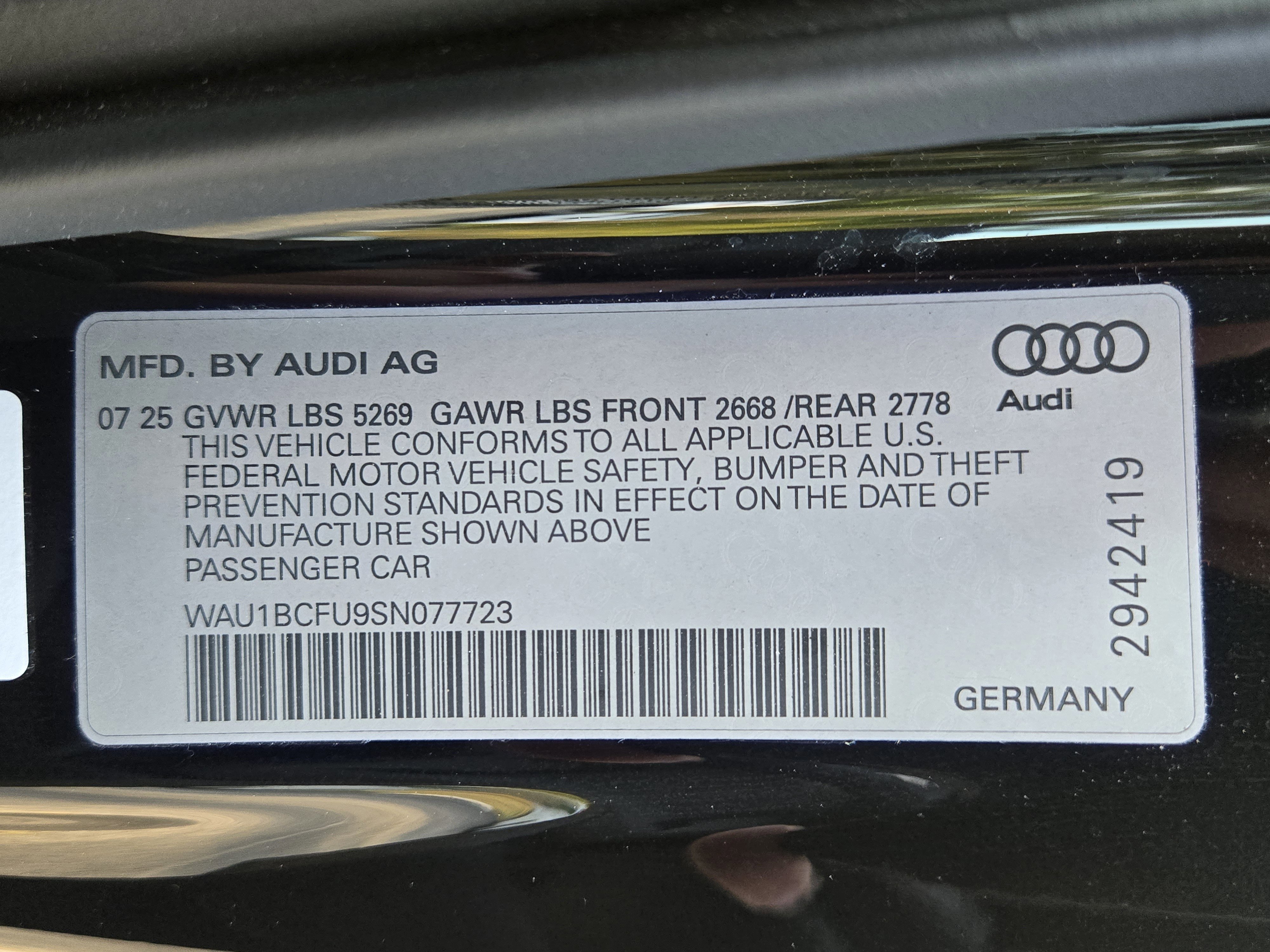 Used 2025 Audi A5 2.0T Premium w/ Convenience Package image 29