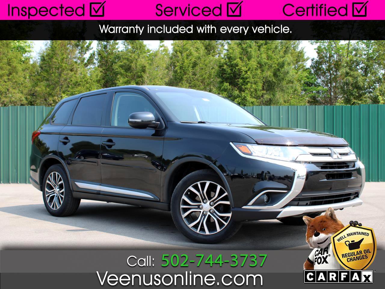 Used 2017 Mitsubishi Outlander SE