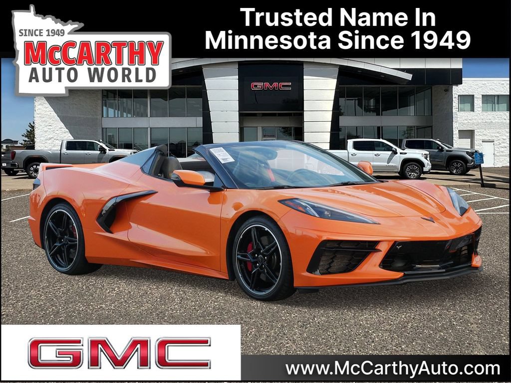 Used 2023 Chevrolet Corvette Stingray Premium Conv w/ Z51 Performance Package RWD image 1