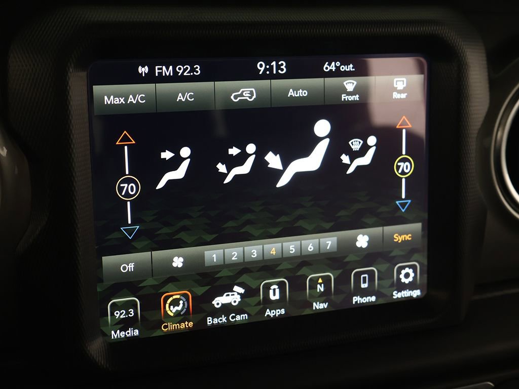 Used 2021 Jeep Wrangler Unlimited Sahara w/ Uconnect 4C Nav & Sound Group AWD/4WD image 39