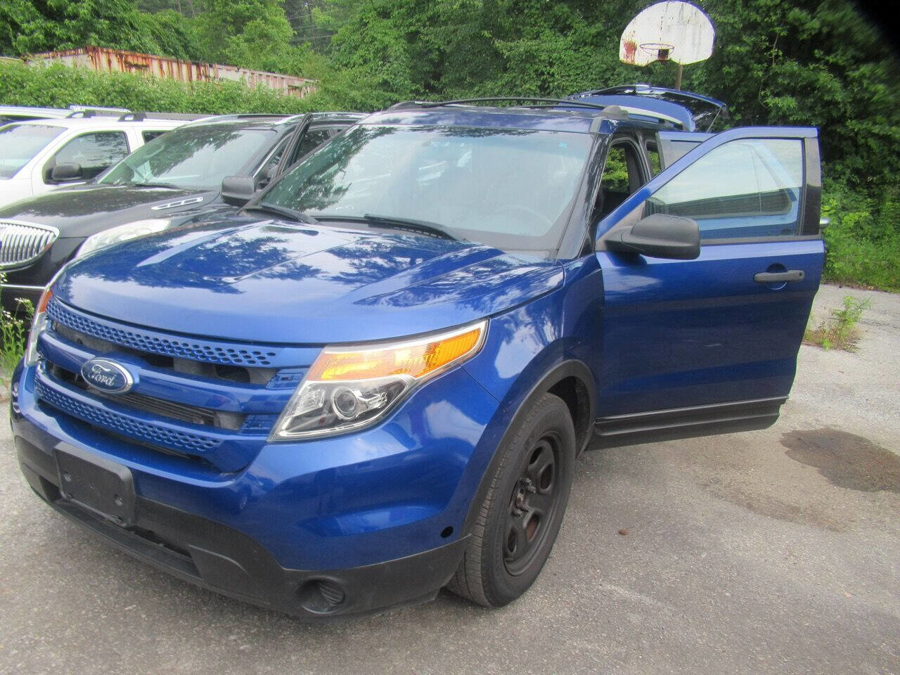 Used 2013 Ford Explorer Police Interceptor Utility AWD w/ Two-Tone Vinyl Pkg 1 image 9