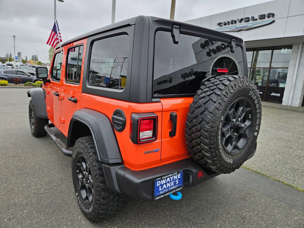 Used 2023 Jeep Wrangler Unlimited AWD/4WD image 3