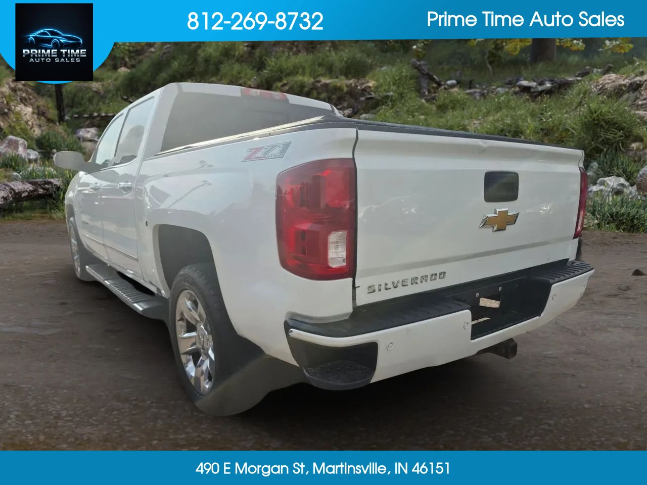 Used 2017 Chevrolet Silverado 1500 LTZ Z71 w/ LTZ Plus Package AWD/4WD image 3