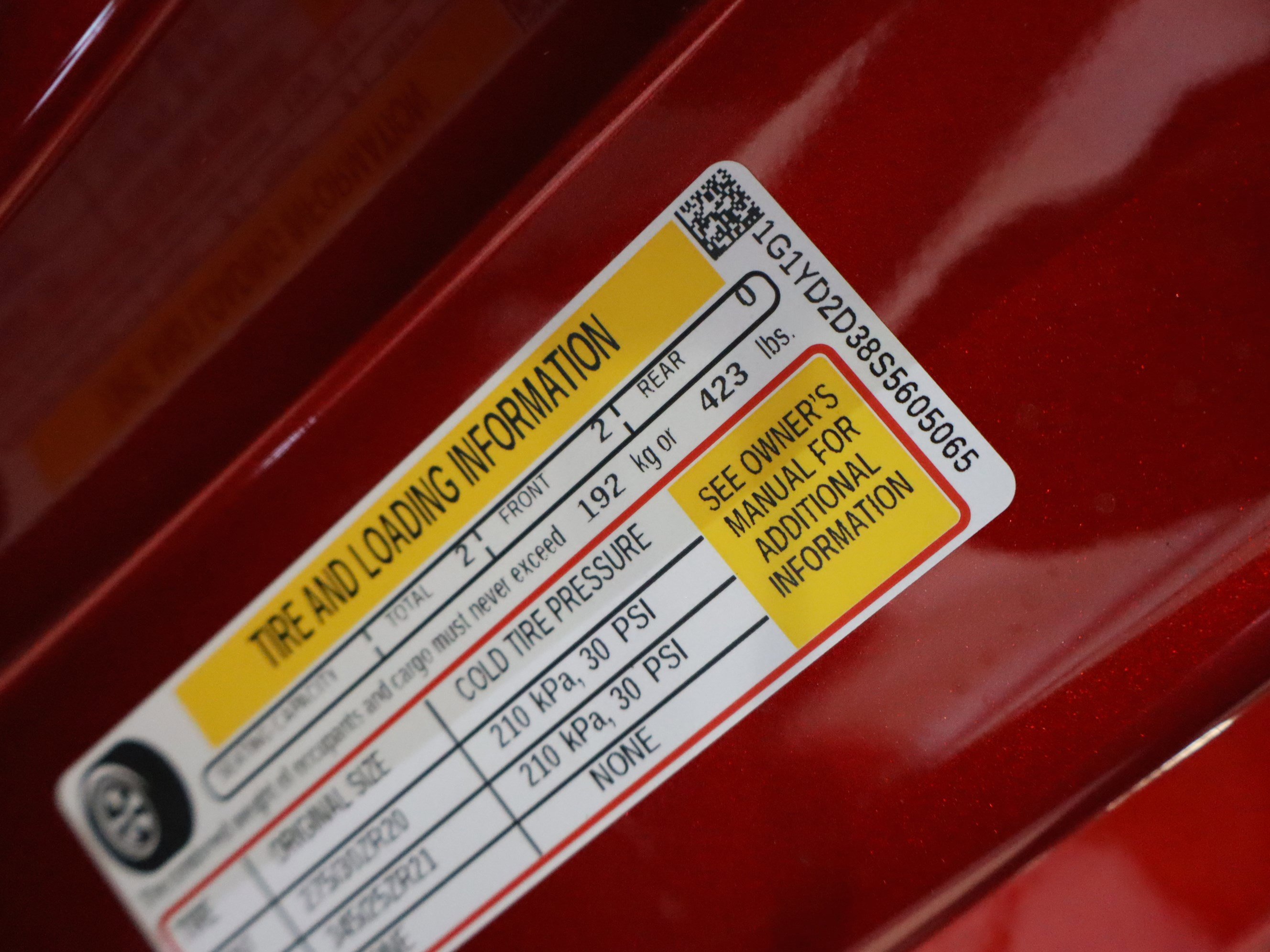 Used 2025 Chevrolet Corvette Z06 w/ Battery Protection Package image 40