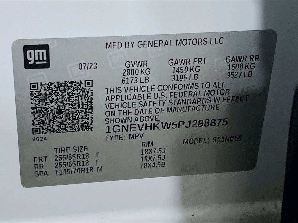 Used 2023 Chevrolet Traverse LT AWD/4WD image 32