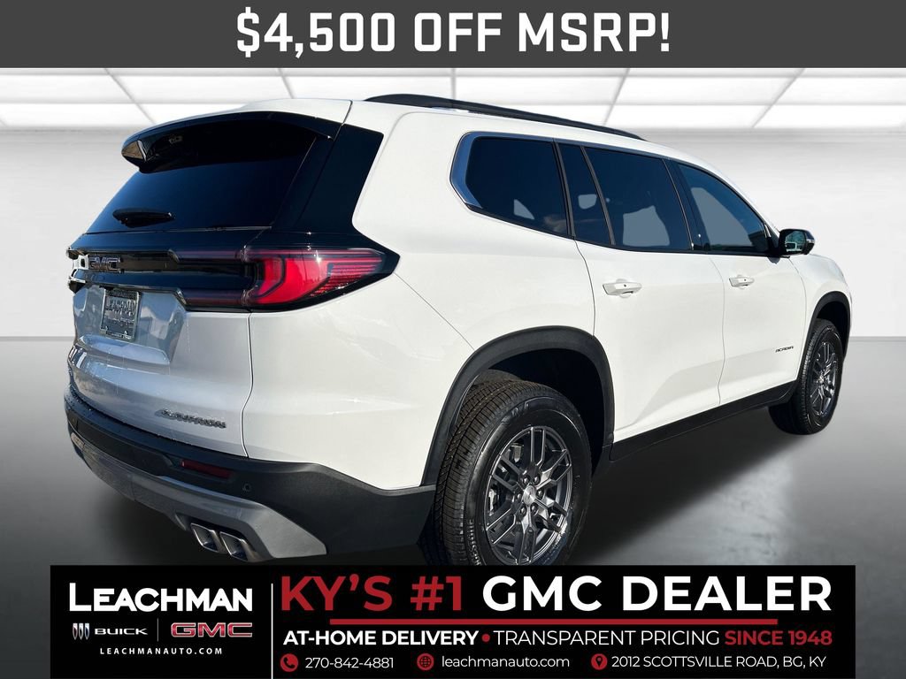 New 2026 GMC Acadia Elevation w/ LPO, Floor Liner Package FWD image 3