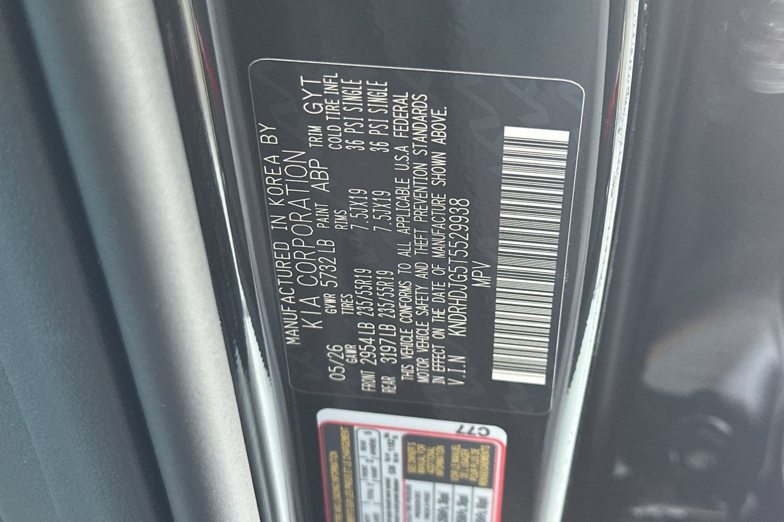 New 2026 Kia Sorento EX AWD/4WD image 28