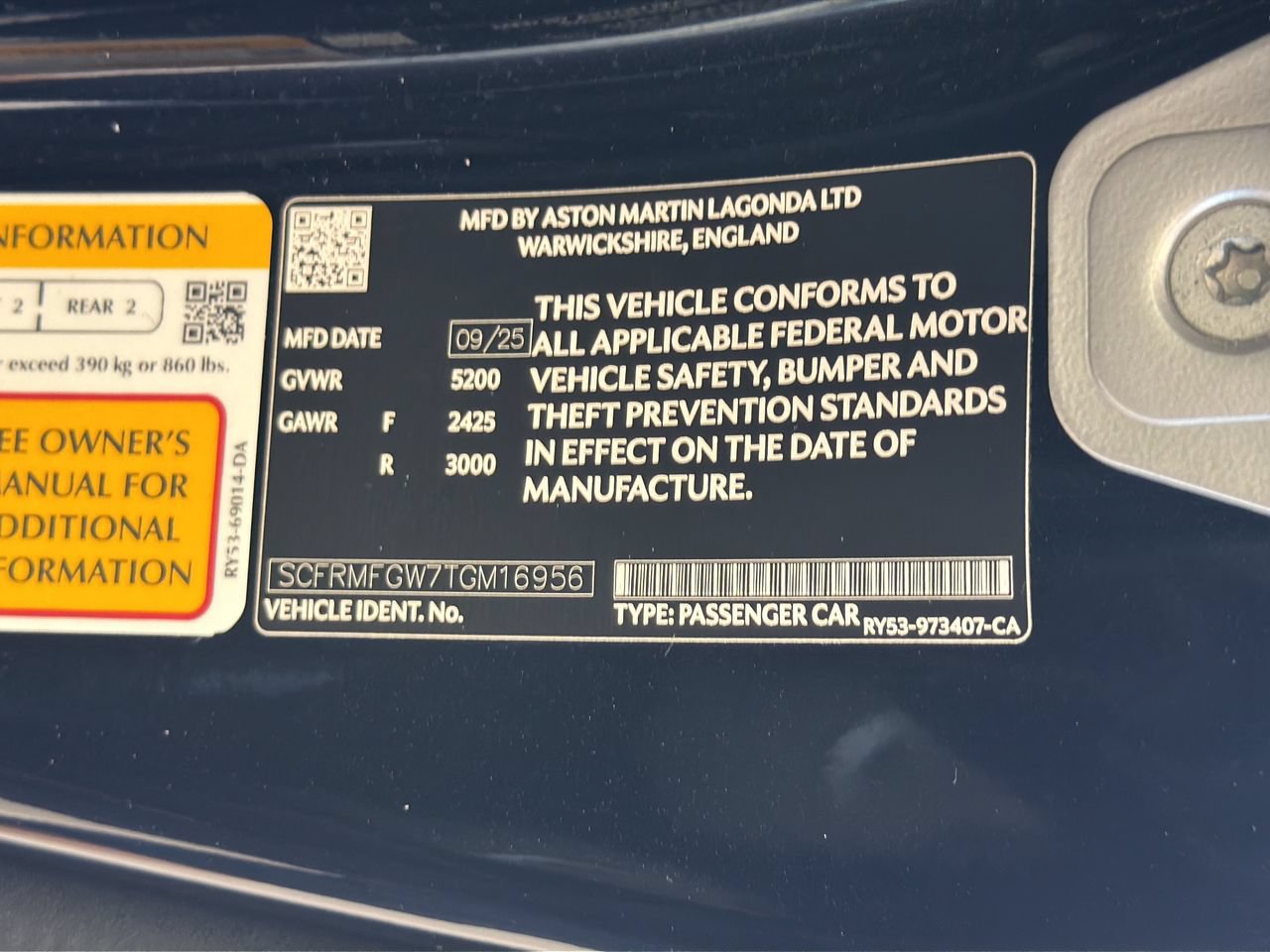 Used 2026 Aston Martin DB12 Convertible RWD image 27