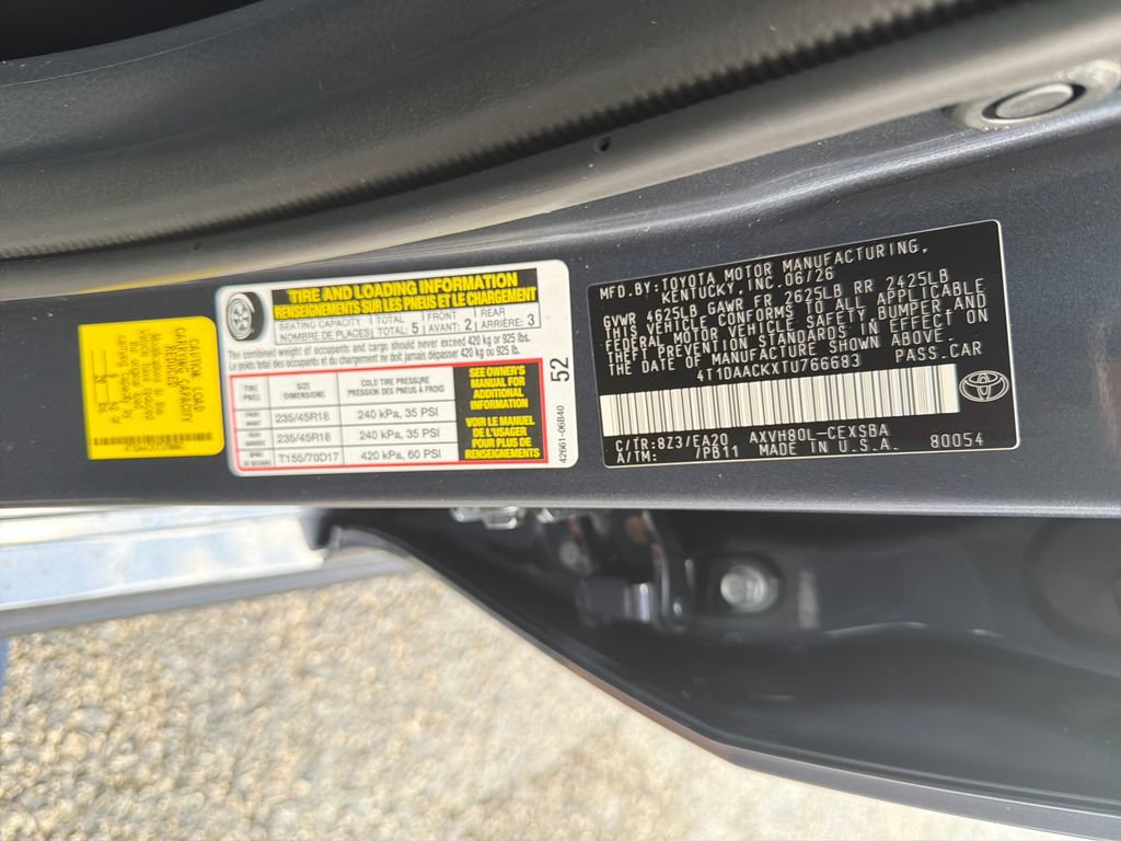 New 2026 Toyota Camry SE w/ Multimedia Upgrade Package FWD image 30