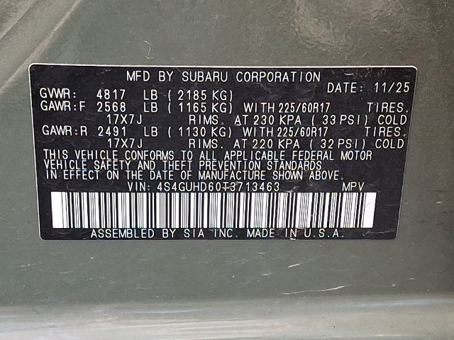 Certified 2026 Subaru Crosstrek 2.5i Premium AWD/4WD image 28