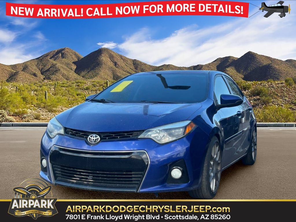 Used 2015 Toyota Corolla S w/ Body Protection Package #1