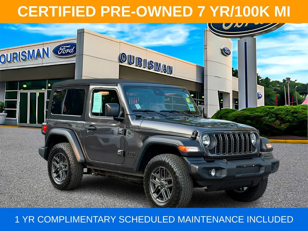 Used 2024 Jeep Wrangler Sport AWD/4WD image 1