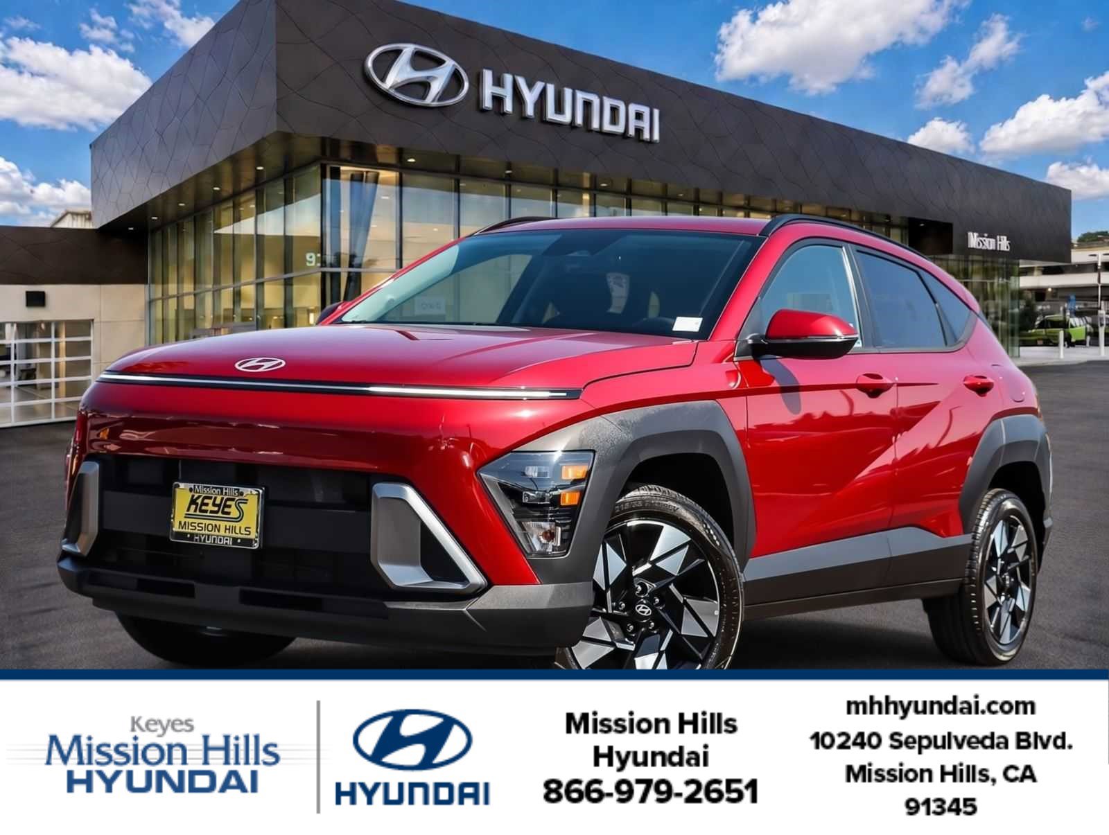 Certified 2025 Hyundai Kona SEL AWD/4WD image 1
